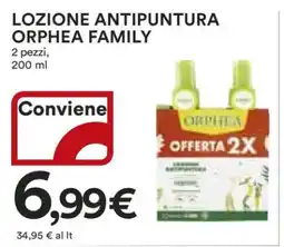Coop LOZIONE ANTIPUNTURA ORPHEA FAMILY offerta
