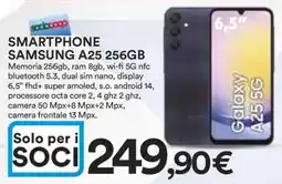 Coop SMARTPHONE SAMSUNG A25 256GB offerta