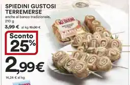 Coop SPIEDINI GUSTOSI TERREMERSE offerta