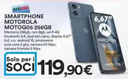 Coop SMARTPHONE MOTOROLA MOTOG05 256GB offerta