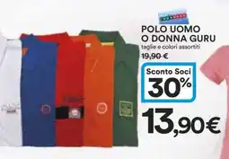Coop POLO UOMO O DONNA GURU offerta