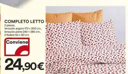 Coop Completo Letto offerta