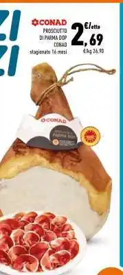Conad City Prosciutto di Parma DOP Conad offerta