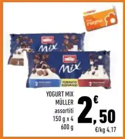 Conad City Yogurt Mix Müller offerta