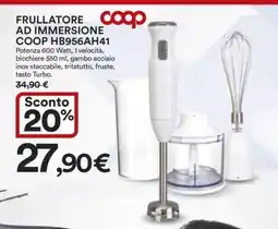 Coop FRULLATORE AD IMMERSIONE COOP HB956AH41 offerta