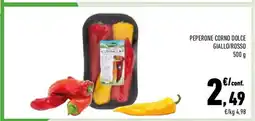 Conad City PEPERONE CORNO DOLCE GIALLO/ROSSO offerta