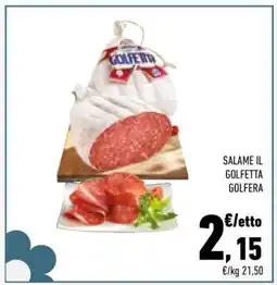 Conad City Salame Il Golfetta Golfera offerta