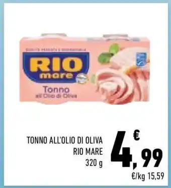 Conad City Tonno all’Olio di Oliva Rio Mare offerta
