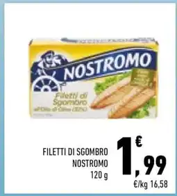 Conad City FILETTI DI SGOMBRO NOSTROMO offerta