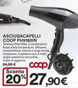 Coop ASCIUGACAPELLI COOP PH9180IN offerta