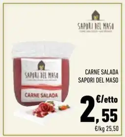 Conad City Carne Salada Sapori del Maso offerta
