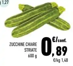 Conad City ZUCCHINE CHIARE STRIATE offerta