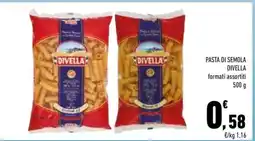 Conad City PASTA DI SEMOLA DIVELLA offerta