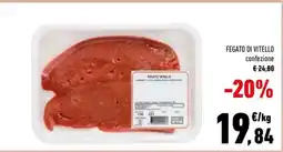 Conad City FEGATO DI VITELLO offerta