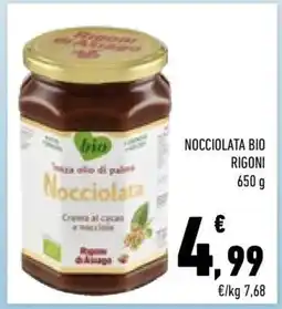 Conad City NOCCIOLATA BIO RIGONI offerta