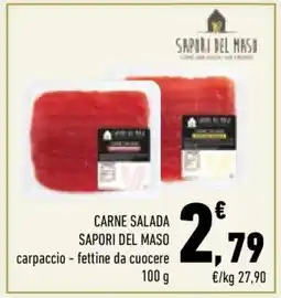Conad City Carne Salada Sapori del Maso offerta