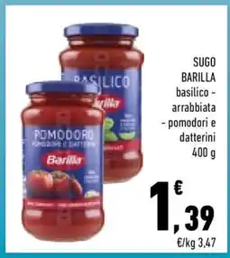 Conad City Sugo Barilla offerta