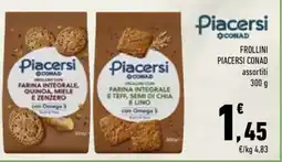 Conad City FROLLINI PIACERSÌ CONAD assortiti offerta