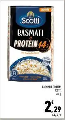 Conad City BASMATI E PROTEIN SCOTTI offerta