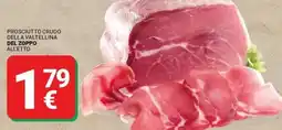 Supermercati Gulliver Prosciutto crudo della valtellina del zoppo offerta