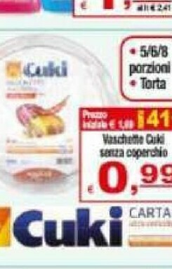 Vaschette alluminio