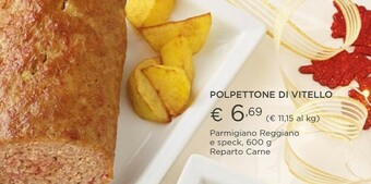 Esselunga Polpettone di vitello offerta