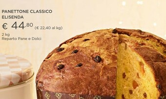 Esselunga Elisenda panettone classico offerta