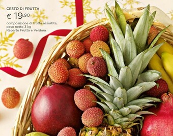 Esselunga Cesto di frutta offerta