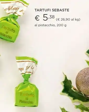 Esselunga Tartufi al pistacchio 200 g offerta