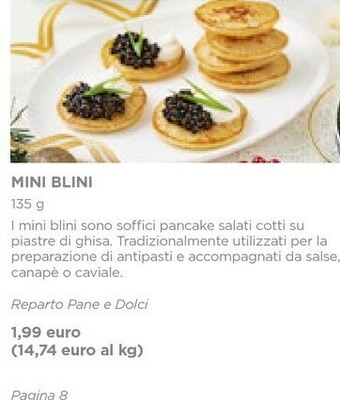 Mini blini