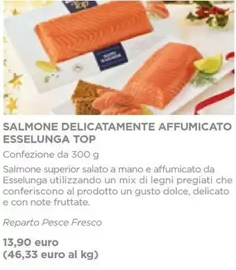 Esselunga Esselunga - salmone affumicato norvegese 200 g(ml) offerta