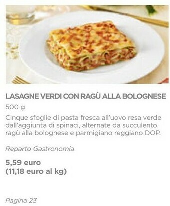 Lasagne verdi con ragu alla bolognese