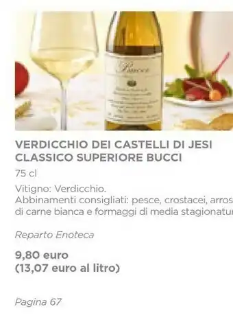 Esselunga Vino bianco offerta