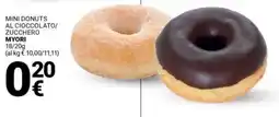 Supermercati Gulliver Mini donuts al cioccolato/ zucchero MYORI offerta