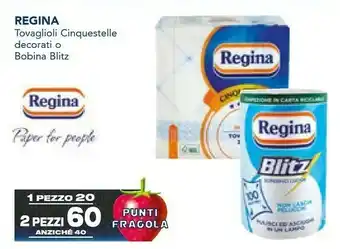 Esselunga Tovaglioli cinquestelle decorati offerta