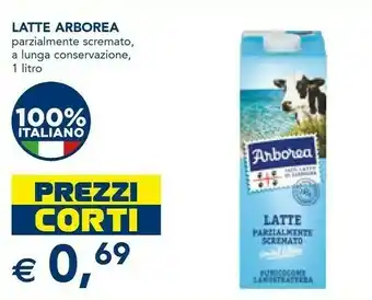 Esselunga Latte parzialmente scremato a lunga conservazione offerta