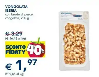 Esselunga Vongolata con brodo di pesce 200 g offerta