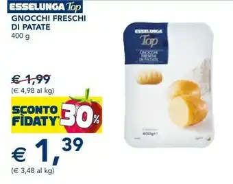 Esselunga Esselunga - gnocchi freschi di patate top 400 g(ml) offerta