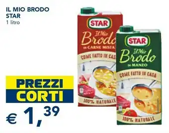 Esselunga Il mio brodo di verdure 1000 g(ml) offerta