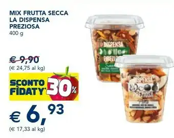 Esselunga La dispensa preziosa mix frutta secca offerta