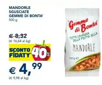 Esselunga Mandorle 500 g(ml) offerta