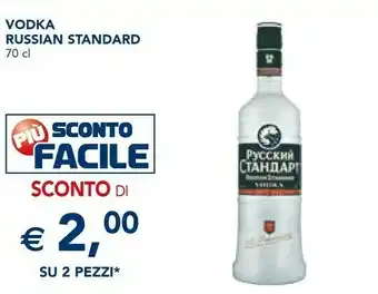 Esselunga Vodka 700 ml offerta