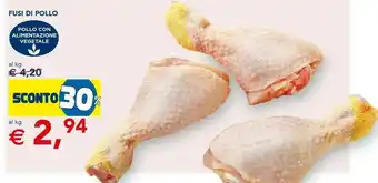 Esselunga Fusi di pollo offerta