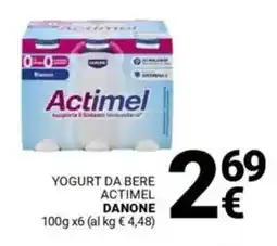 Supermercati Gulliver Yogurt da bere actimel DANONE offerta