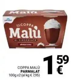 Supermercati Gulliver Coppa malu PARMALAT offerta