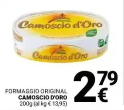 Supermercati Gulliver Formaggio original CAMOSCIO D'ORO offerta