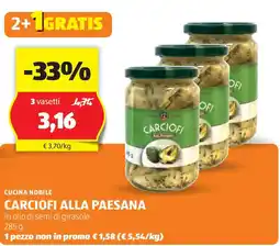 ALDI Cucina nobile carciofi alla paesana offerta