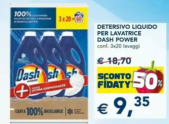 Esselunga Detersivo liquido per lavatrice power offerta