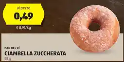 ALDI Pan del dì ciambella zuccherata offerta