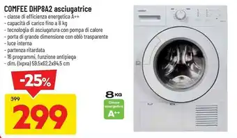 DPiù Dhp8a2 asciugatrice offerta